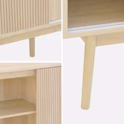 sweeek Linear credenza per soggiorno 2 porta/porte - Vista aggiuntiva 7