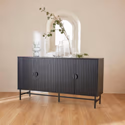sweeek Bazalt credenza per soggiorno 4 porta/porte - Vista aggiuntiva 7