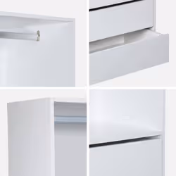 sweeek Modulo 0 porta/porte Bianco Guardaroba - Vista aggiuntiva 4