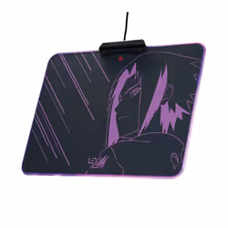 Lexip Sasuke Revenge Tappetino per mouse per gioco da computer Nero - Vista aggiuntiva 3