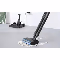 EZIclean Cyclowash P12 Wet & Dry Combo Aspirapolvere a bastone 2 in 1 Batteria Secco e bagnato Senza sacchetto Nero 2,5 Ah
