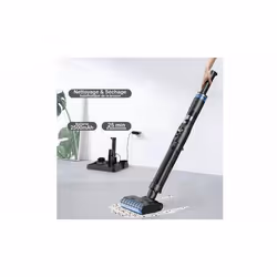 EZIclean Cyclowash P12 Wet & Dry Combo Aspirapolvere a bastone 2 in 1 Batteria Secco e bagnato Senza sacchetto Nero 2,5 Ah