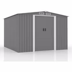 Caratteristiche Colore principale: Grigio chiaro Colore secondario: Bianco Materiale: metallo, pannello colorato da 0,25 mm,  ...