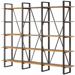Caratteristiche tecniche Colore principale: Rovere Colore secondario: Nero Struttura: Pannelli di particelle Finitura: Melami ...