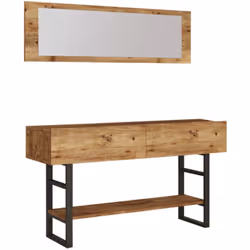 Caratteristiche tecniche Colore principale: Nero Colore secondario: Legno naturale Piedistallo: Metallo nero Materiale: Panne ...