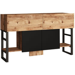 Console con ripiani stile industriale tari