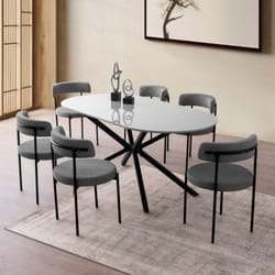 Consolle in stile industriale - legno e nero - 140 cm karvia