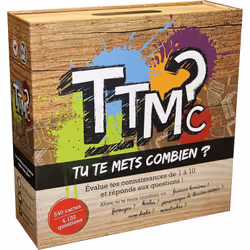 Pixie Games TTMC Tu Te Mets Combien, Carta da gioco, Festa, 14 anno/i, 45 min
