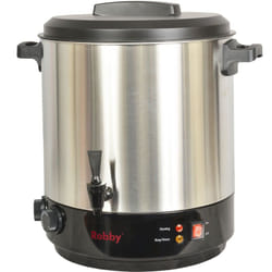 Sterilizzatore elettrico con rubinetto e timer 31l 2100w in acciaio inox - steri pro inox xl Robby