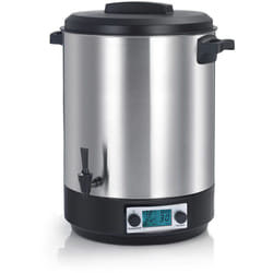 Robby - sterilizzatore elettrico lcd con rubinetto e timer 45l 2500w in acciaio inox - steri pro inox 45l lcd
