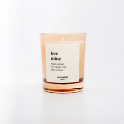 Versatile Paris Bee Mine candela di cera Cilindro Bianco 1 pz