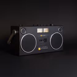 WE ARE REWIND GB-001 Curtis Lettore portatile di cassette 1 console Nero - Vista aggiuntiva 3