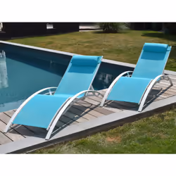 Happy Garden 1280BB sedia da esterno Blu - Vista aggiuntiva 6