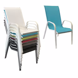 Happy Garden 1225BB-6 sedia da esterno Blu