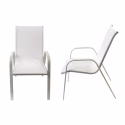 Happy Garden 1225WW-6 sedia da esterno Bianco