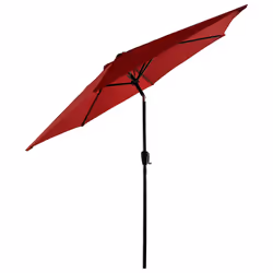 Happy Garden PAR556R ombrellone da cortile Rotondo Rosso - Vista aggiuntiva 4