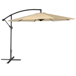 Happy Garden PAR541C ombrellone da cortile Rotondo Beige