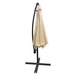 Happy Garden PAR541C ombrellone da cortile Rotondo Beige
