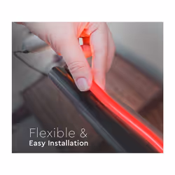 24V Bobina Led Neon Flex Colore Rosso Red 10 Metri IP65 8W/M SKU-2516