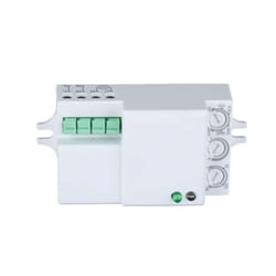 V-TAC Sensore di Movimento a Microonde 180°-360° Montaggio a Plafone Colore Bianco (Max 300W) IP20, colore Bianco