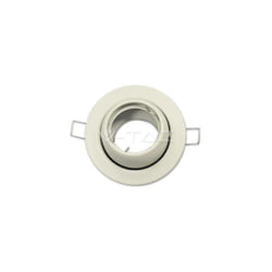 GU10 corpo rotondo cambio angolo bianco