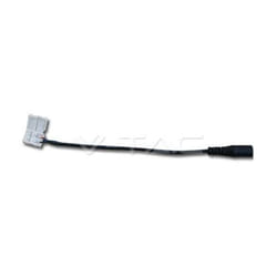 Connettore alimentazione flessibile dc f striscia led SMD3528 a 2 pin Mod. 3507