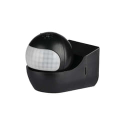 V-TAC Sensore di Movimento a Infrarossi 180° Orientabile Montaggio a Plafone Colore Nero (Max 400W) IP44, colore Nero