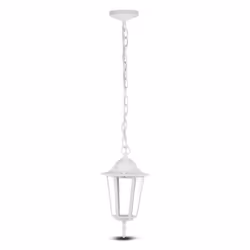 Lampada da giardino a soffitto Matt White