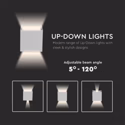 V-TAC VT-759 Illuminazione da parete da esterno E27 LED