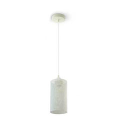 V-tac - Lampadario Portalampada 1MT E27 Ф130mm - Metallo traforato bianco - Mod VT-7132 - sku 3829