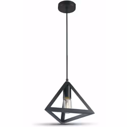 V-TAC VT-7141, 1 lampadina(e), E27, 0 lm, Nero
