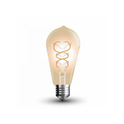 VT-2065 Lampadina led E27 5W ST64 Filamento Ambrato 2200K - sku 7218 - V-tac