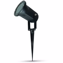 Portafaretto GU10 da Giardino con Picchetto Corpo Alluminio Nero IP44 SKU: 7517 : VT: VT-769 Caratteristiche del prodotto .Pi ...