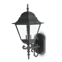 Lampada da parete grande Matt Black Up