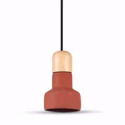 V-TAC VT-7125, 1 lampadina(e), E27, Rosso