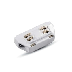 V-TAC Raccordo Mini Trifase a I per Binario Colore Bianco, colore Bianco