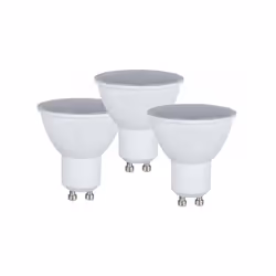 Lampada Faretto Led Attacco GU10 220V 5W 400lm Bianco Neutro 4000K Diffusore Opale,Angolo Largo 110 Gradi Diametro 50mm Altez ...