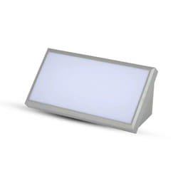 V-TAC VT-8055 Lampada LED da Muro Angolare 20W Colore Grigio Chiaro 4000K IP65 - SKU 8237