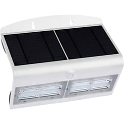 V-tac - 8278 VT-767-7-W Lampada solare da parete led (monocolore) 7.00 w Bianco, Nero