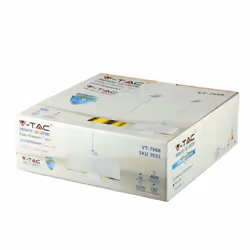 Luce a ciondolo a LED da 7W (acrilico) - paralume bianco 340*190mm 3000K