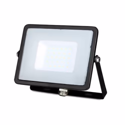 V-TAC VT-30, Nero, IP65, Alluminio, CE, EMC, 30 W, LED