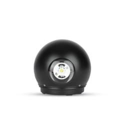 Sku8304 vt-836 - 6w led wall light corpo nero rotondo ip65 4000k