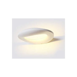 V-tac - VT-811 lampada da muro wall light led 10W forma arrotondata colore bianco - sku 8307 / 8308 - Colore Luce: Bianco Caldo
