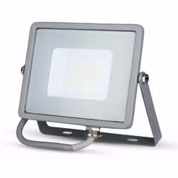V-TAC Faro LED SMD Chip Samsung 30W Colore Grigio 3000K IP65