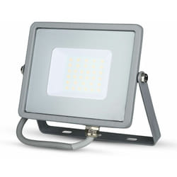 V-TAC Faro LED SMD Chip Samsung 30W Colore Grigio 3000K IP65