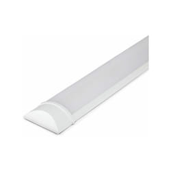 Tubo led Prismatico Plafoniera 20w 60cm IP20 - Luce Calda 3000k V-tac