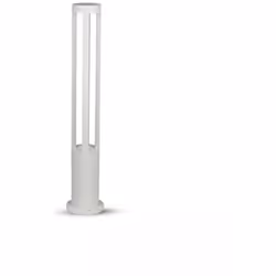 Lampada LED da terra da esterno Vtac bianco 6400K 80 cm.La lampada LED da terra da esterno, con altezza di 80 cm e luce a 640 ...