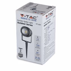 Lampada a spike da giardino a LED da 12 W Green