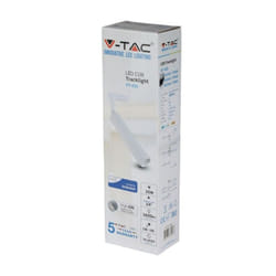 Da 20 W LED TRACKLIGHT SAMSUNG CHIP WHITE BODY 5000K