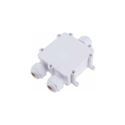 VT-870 scatola box pvc di derivazione con 3 terminali interni bianco IP68 - sku 5981 - V-tac